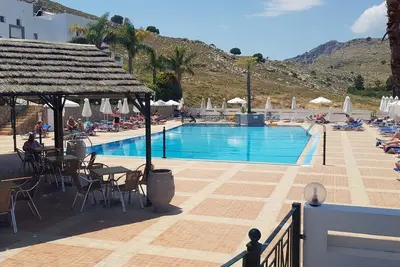 Image de ISholidays Rodas Lindian Myth Studio with Sea and Acropolis View