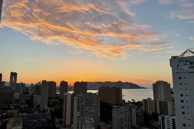 Traveler’s Beach Apartment with sea view, free coffee and parking