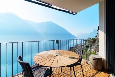 Image de Appartement avec vue magnifique sur le lac à Gandria (Unique Gandria 3)