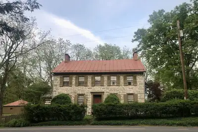 Image de Fontinalis- Historic stone farm house (ca. 1700’s) on famous trout stream.