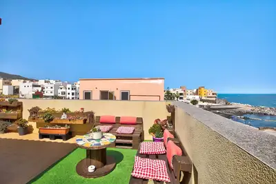 Image de Appartement de vacances « Studio Calima » avec vue mer, terrasse privée et Wi-Fi