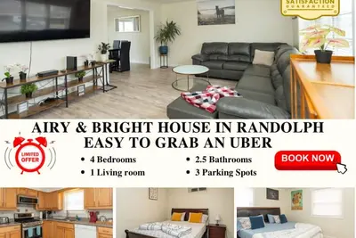 Image de 65 - 5br - Randolph Elegant Haven near Milton Center\n
