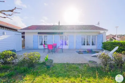 Image de Sanguinet Charmante maison avec jardin pour 6 personnes classée 1 étoile