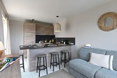 Image de Confortable appartement pour 4 personnes avec piscine, climatisation, Wifi, Tv et terrasse