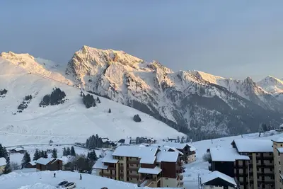 Image de Appartement avec vue montagne expose sud avec ski au pied