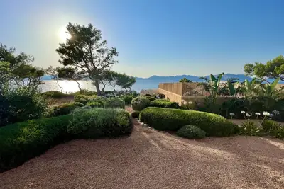 Image de First line sea designer villa with pool - First line sea villa at bay Pollensa