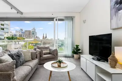 Image de Sydney - Sx504 Sussex Street - Approx. $850-$1100 per/week Lovely Loftstyle One Bedroom in the Heart of Sydney Cbd