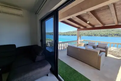Image de Appartement d'une chambre prés de la plage Kaprije (A-20012-a)
