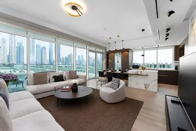 Image de Deluxe 3br Apt w/ Dubai Marina Vws & Beach Access