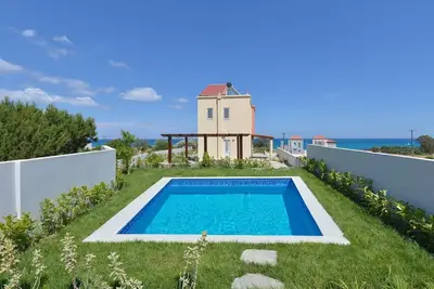 Image de Maison de vacances Lachania pour 1 - 5 personnes avec 3 chambres à coucher - Maison de vacances