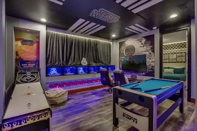 Image de Last Minute Disney! Private Pool, Hot Tub, Game Room & Themed Bedrooms. Book Now! #65729