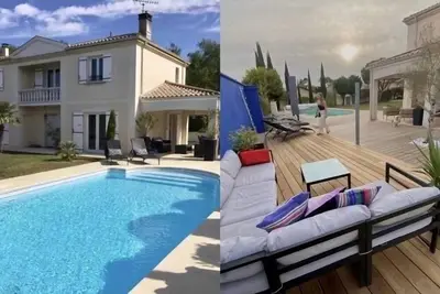 Image de Villa De Vacances Avec Piscine Proche Du Bassin D'Arcachon