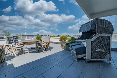 Image de Adlerhorst - Modern vacation apartment with large roof terrace and private sauna in