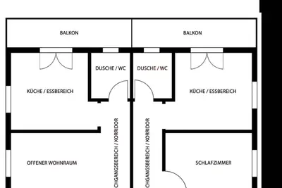 Image de 4½ pièces, appartement double 3***+ / Appartement Vacances Confort [classé Stv/Fst]