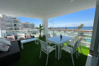 Image de Appartement de vacances \"Vista Azul\" près de la plage avec piscine partagée et Wi-Fi