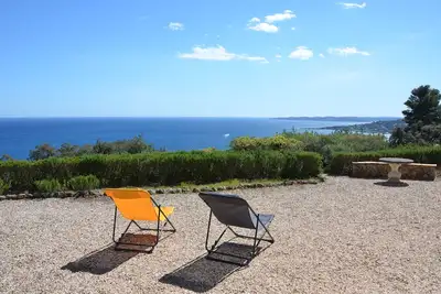 Image de Maison Sainte Maxime magnifique vue mer dans un domaine calme et sécurisé
