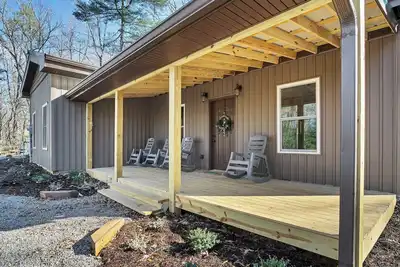 This Amazing home has lots to offer! wonderful hot-tub, pool table & seclusion