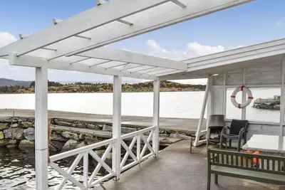 Image de Belle maison à Bokn avec vue sur la mer