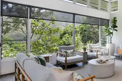 Image de Pindari Retreat | Swimming pool w/ rainforest views