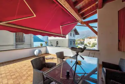 Image de Maison de vacances 'Wakesurfhouse 2' avec vue sur lac, terrasse privée et Wi-Fi