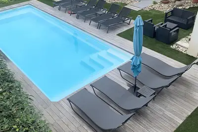 Image de Villa Andréa vue mer, piscine et coucher de soleil!
