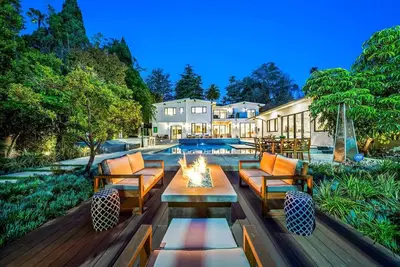 The Beverly Hills Estate & Tennis Court