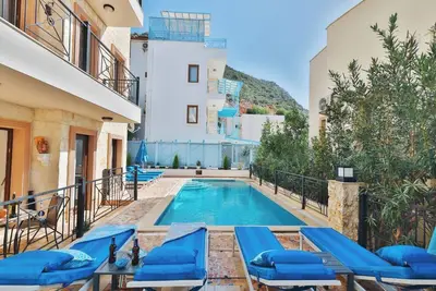 Image de Sahane Apartment – 3-Bedroom Duplex Apartment in Kalkan Old Town
