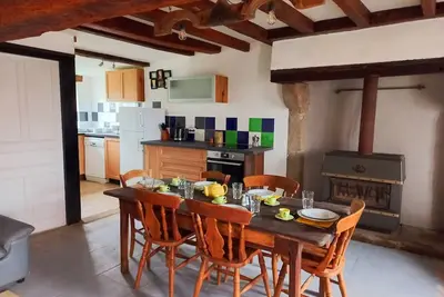 Image de A tastefully renovated farmhouse in the tranquil la Creuse department of France.