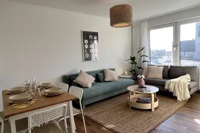 Image de Cozy, central apartment on the North Sea