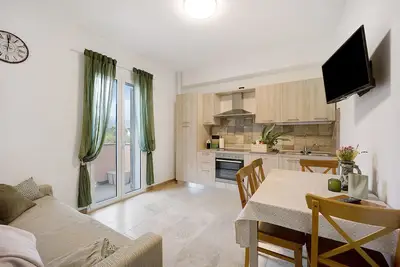 Image de Appartement de vacances \"Antichi Ricordi - Da Angela\" avec balcon, piscine partagée et Wi-Fi