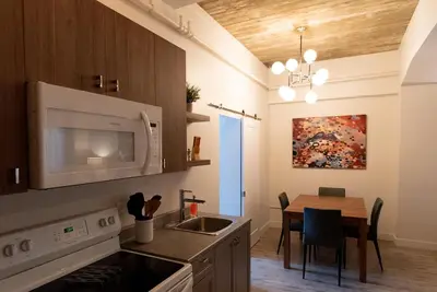 Image de Loft avec un lit + divan-lit (Le Central)