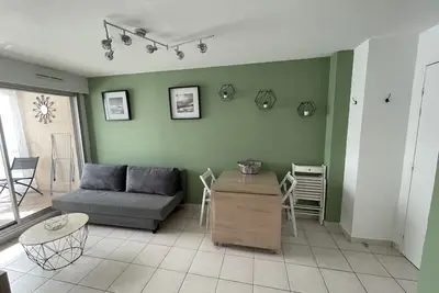 Charmant appartement à Sète proche de toutes commodités, Parking sécurisé.