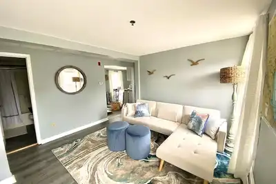 Image de Serene Pine Point Escape — 1 Block to Beach, Marsh Views & Trolley Access