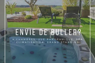 Image de La Bellevue avec Spa - Climatisation