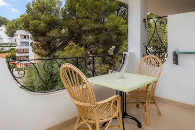 Image de Appartement 'Apto Con Terraza 6' avec terrasse privée, Wi-Fi et climatisation