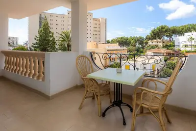 Image de Appartement 'Apto Con Terraza 4' avec terrasse privée, Wi-Fi et climatisation