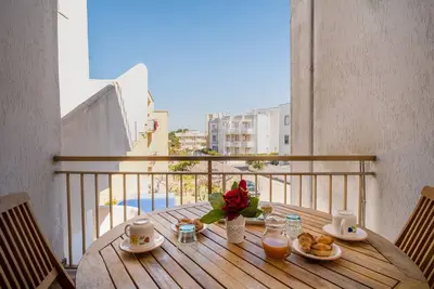 Image de Maison de vacances 'Orietta Otranto' avec balcon et climatisation