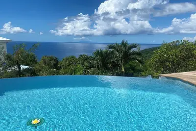 Image de Villa Yékrik-Yékrak avec vue exceptionnelle sur la mer des Caraïbes