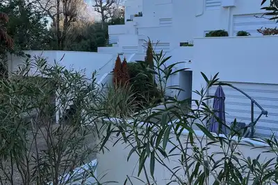 Image de en plein centre d'Arcachon au pied  de la plage centrale