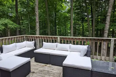 Image de Family-sized house in the woods, 5 min  to lake Michigan