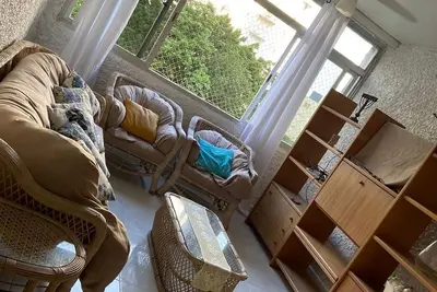 1 block from the beach, Excellent area, comfortable for 6 people