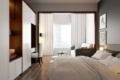 M Apt-Deluxe Studio /W Projector-Free Pool & Laundry
