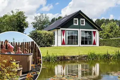 Image de âś“ De Boet at Park Westerkogge âś“ Holiday home for 6 people âś“ Located in Berkhout (North Holland) âś“ Waterfront holiday resort âś“ Book directly at the resort