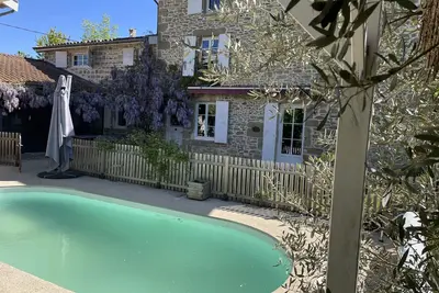 Image de House with swimming pool and children's playground Drôme