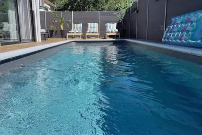 Image de Villa  à 800 m du bord de mer, terrasse et piscine plein sud
