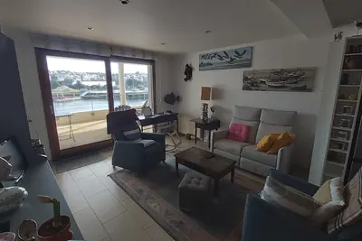 Image de appartement avec belle vue mer