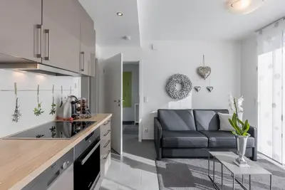 Appartement \"Korn\" avec jardin partagé et Wi-Fi