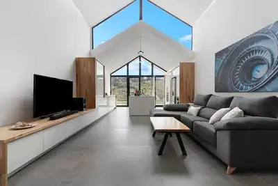 Image de Maison de vacances \"Enora\" avec vue sur les montagnes, piscine privée et Wi-Fi