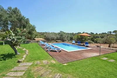 Image de Maison de vacances 'Can Mascaro' avec vue sur la montagne, Wi-Fi et climatisation
