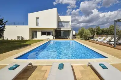 Image de Maison de vacances 'Caleu' avec vue sur la montagne, Wi-Fi et climatisation